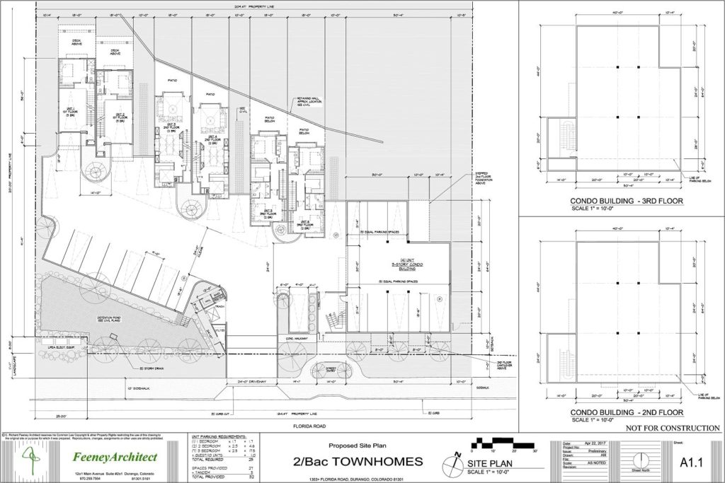 Town Homes – Durango, CO, FeeneyArchitect