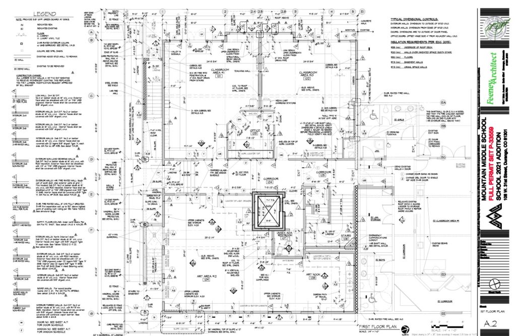 Mountain Middle School – Durango, CO, FeeneyArchitect