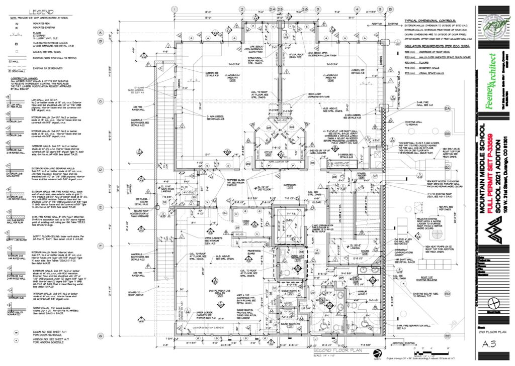 Mountain Middle School – Durango, CO, FeeneyArchitect